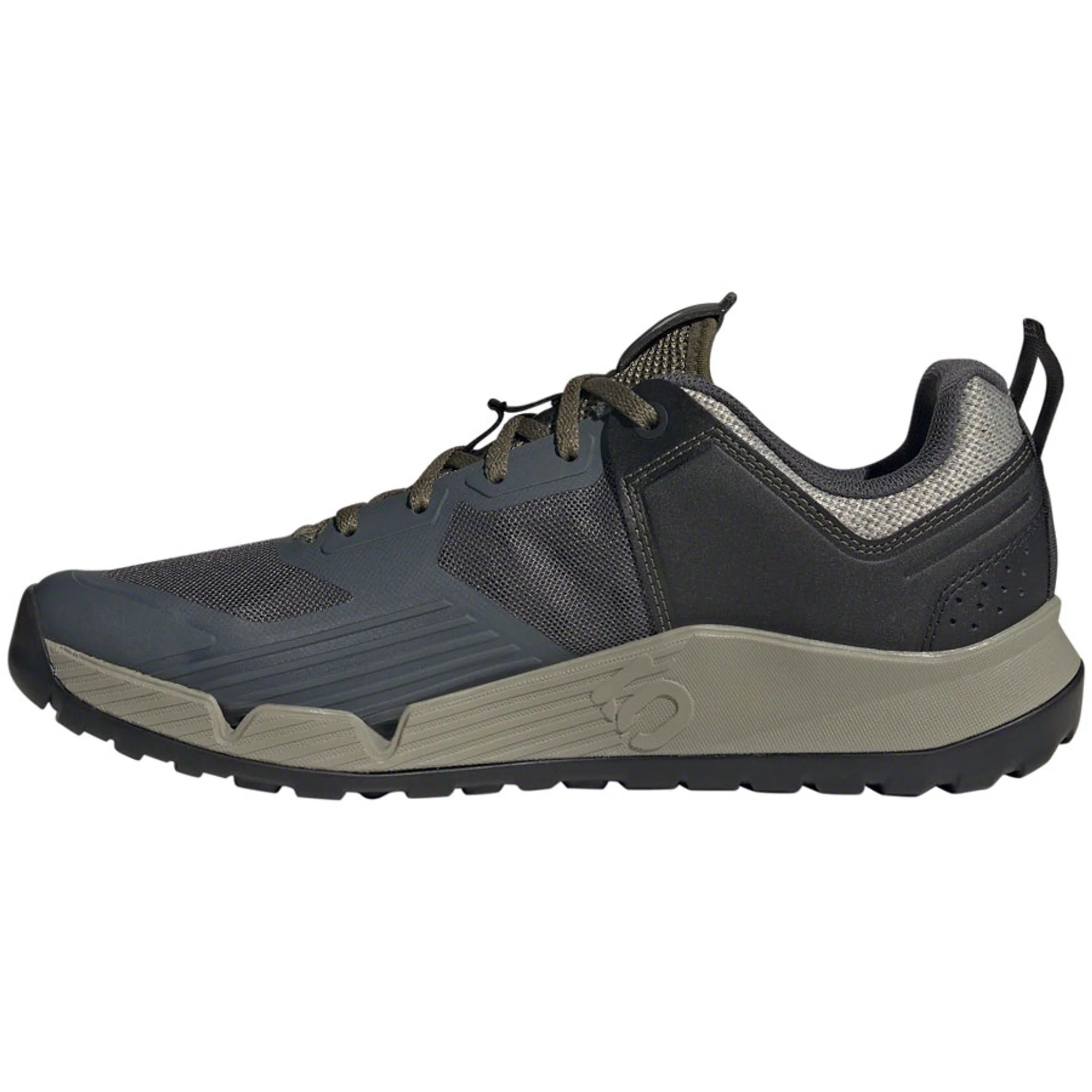 Trailcross XT Flat Shoes - Men's, Gray Six/Core Black/Olive Strata - Image 7