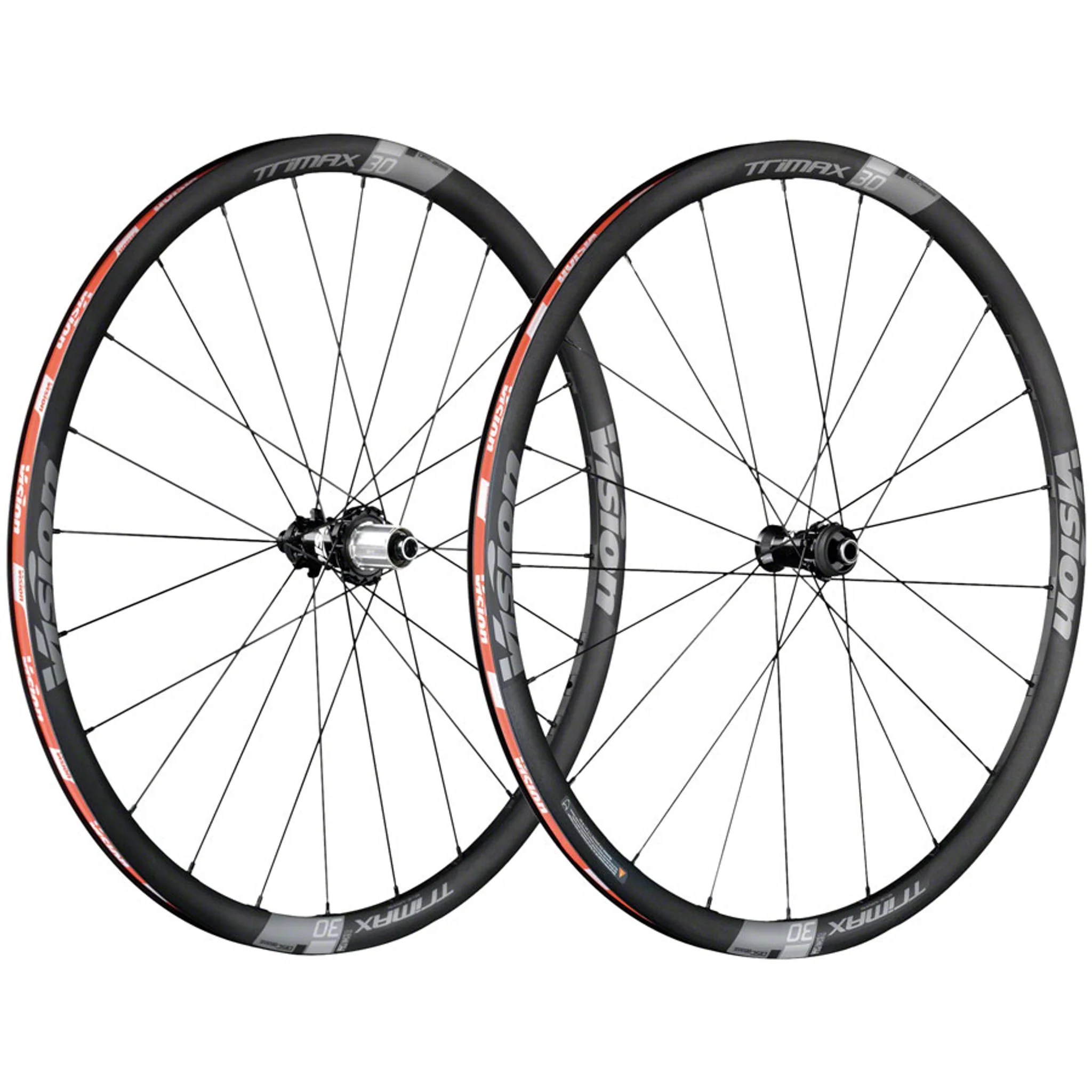 TriMax 30 Wheelset - 700c, 12 x 100/142mm, CenterLock, HG 11, Black