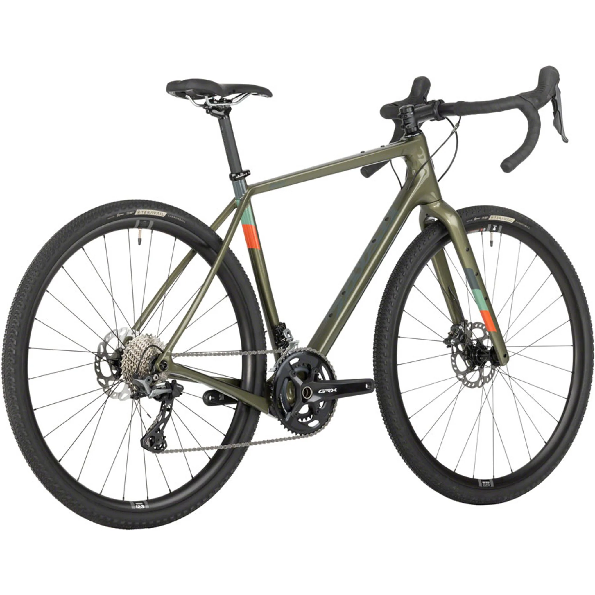 Warbird C GRX 810 2x Bike - Green - Image 3