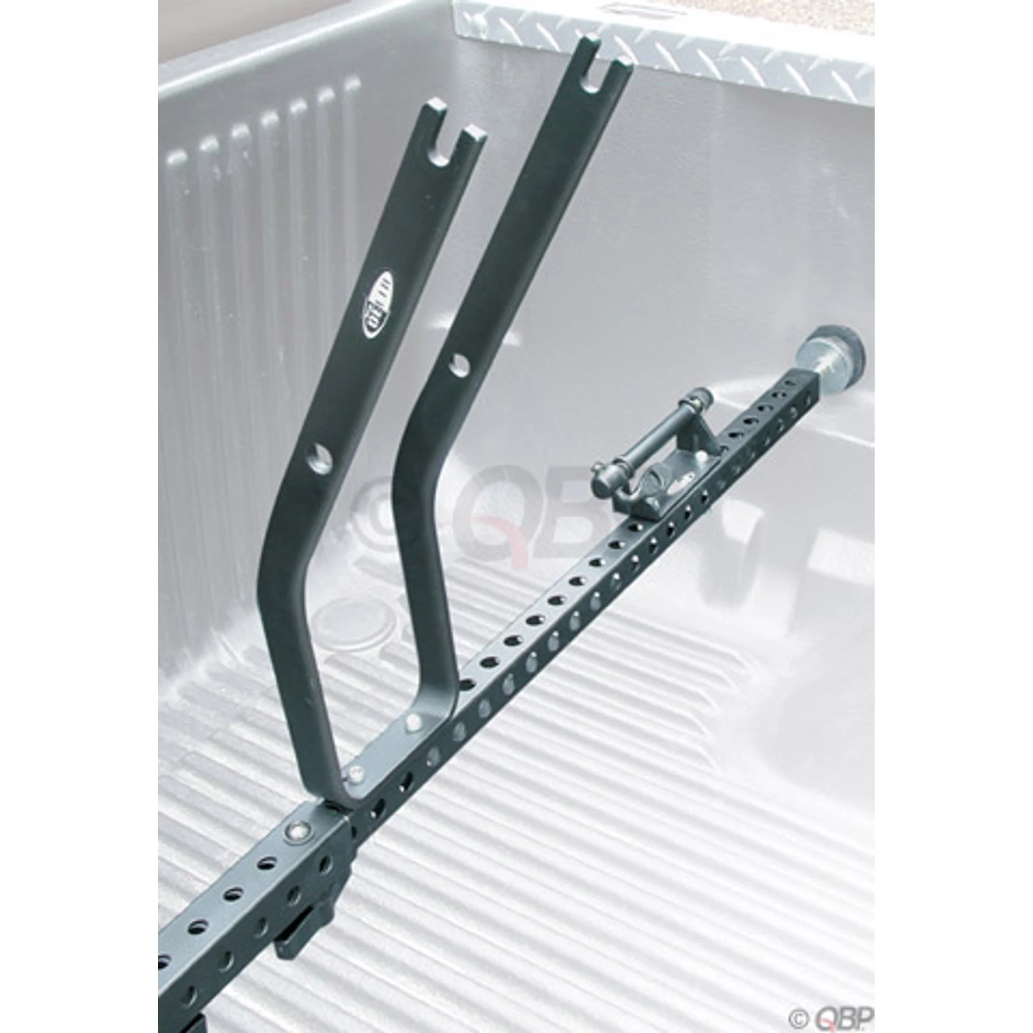 Wheel Hitch Wheel Holder Mount for Truck Bed Bike Racks: Black