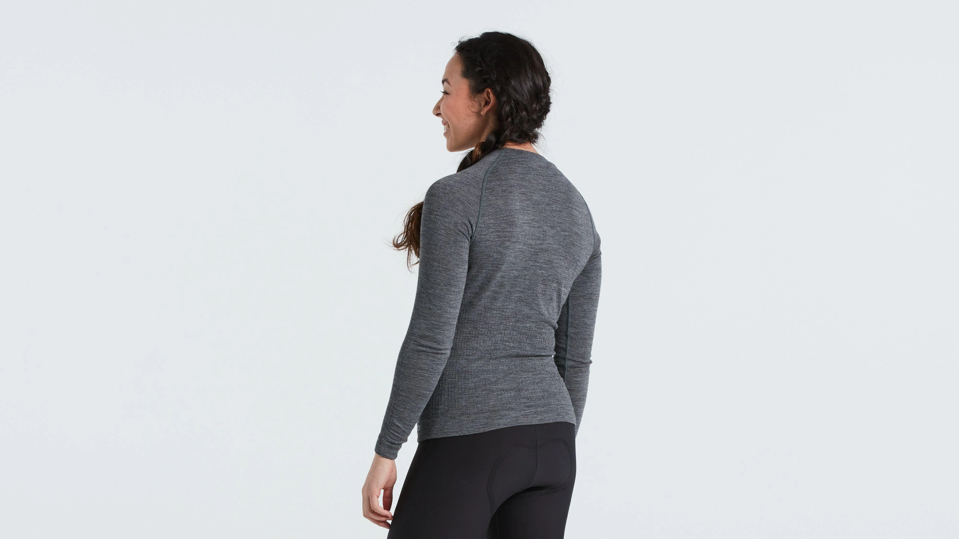 Women's Merino Seamless Long Sleeve Base Layer - Image 9