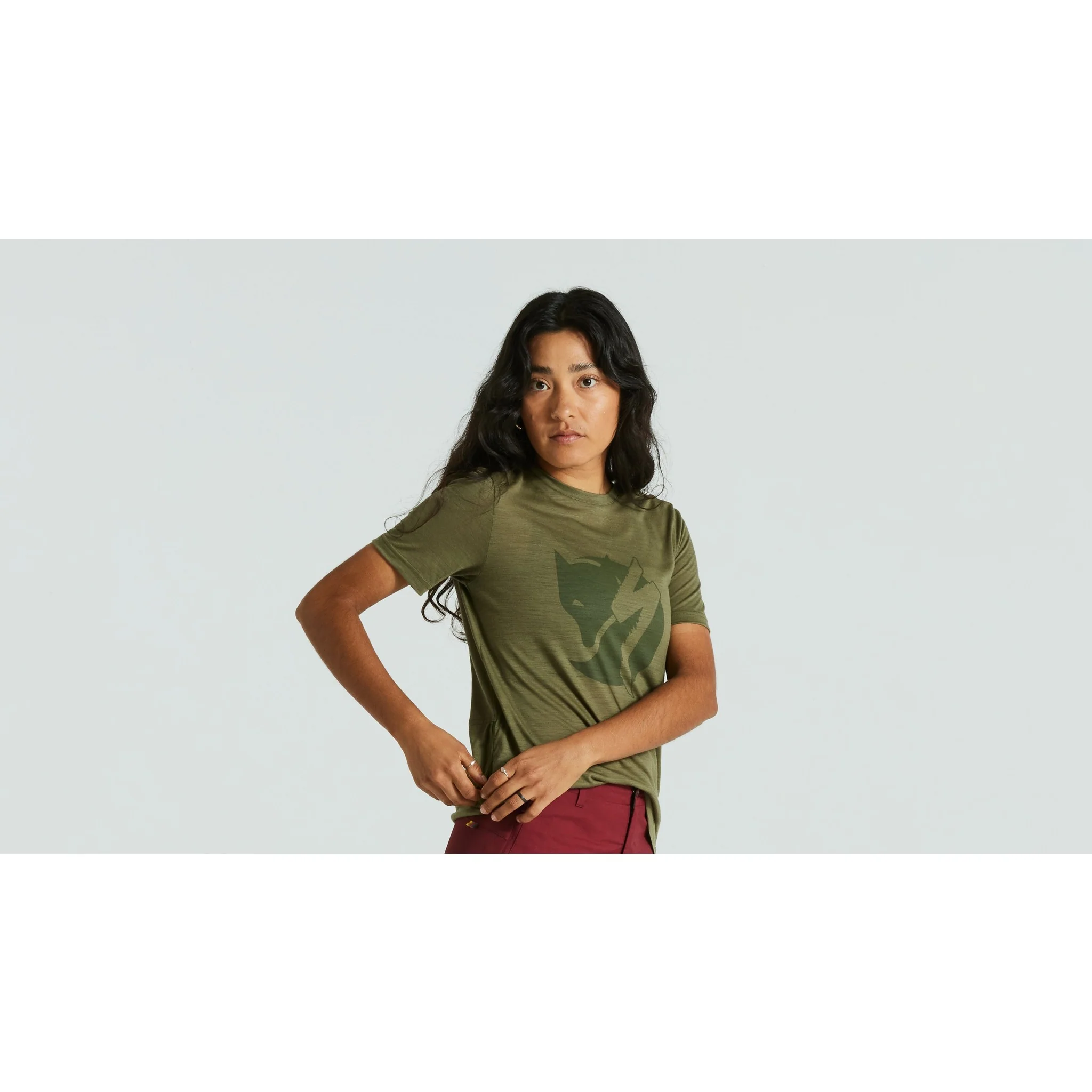 Women's Specialized/Fjällräven Wool Short Sleeve Tee - Image 10