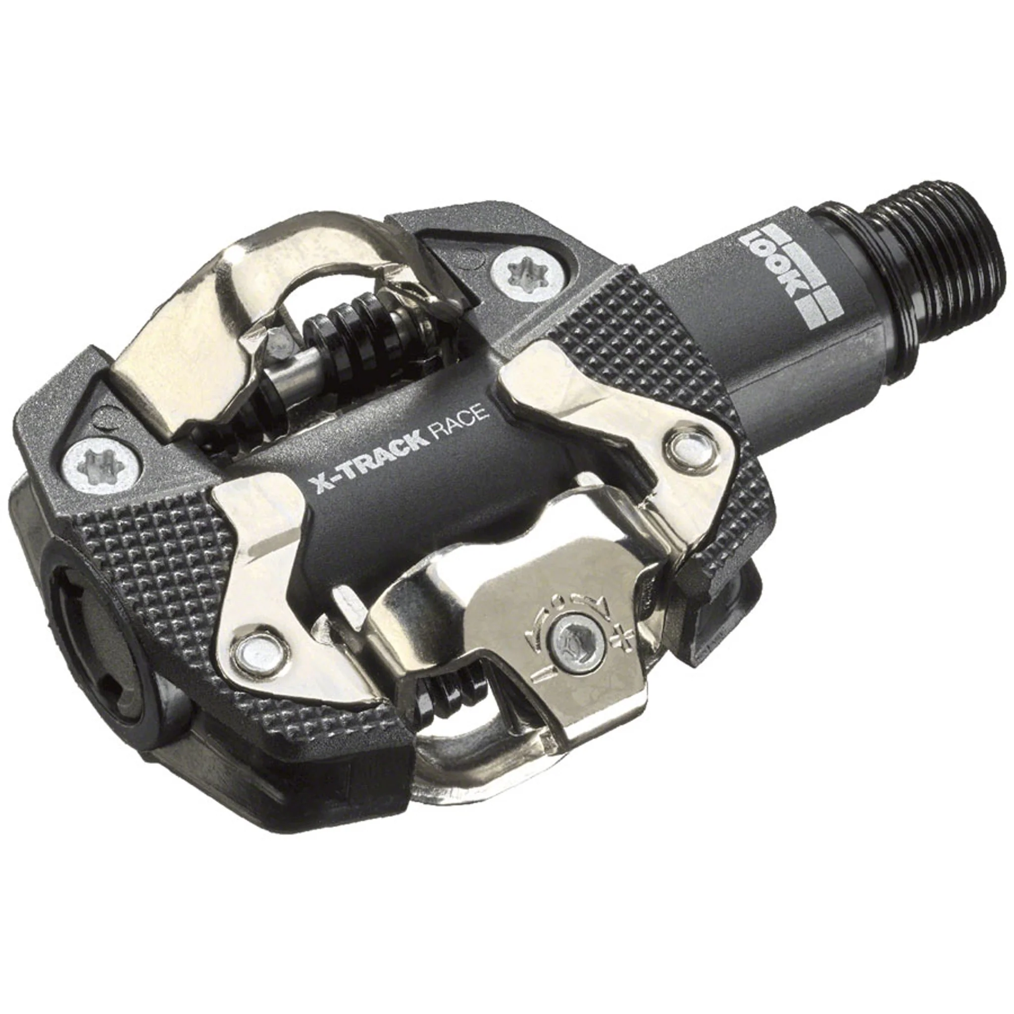 X-TRACK RACE Pedals - Dual Sided Clipless, Chromoly, 9/16", Black