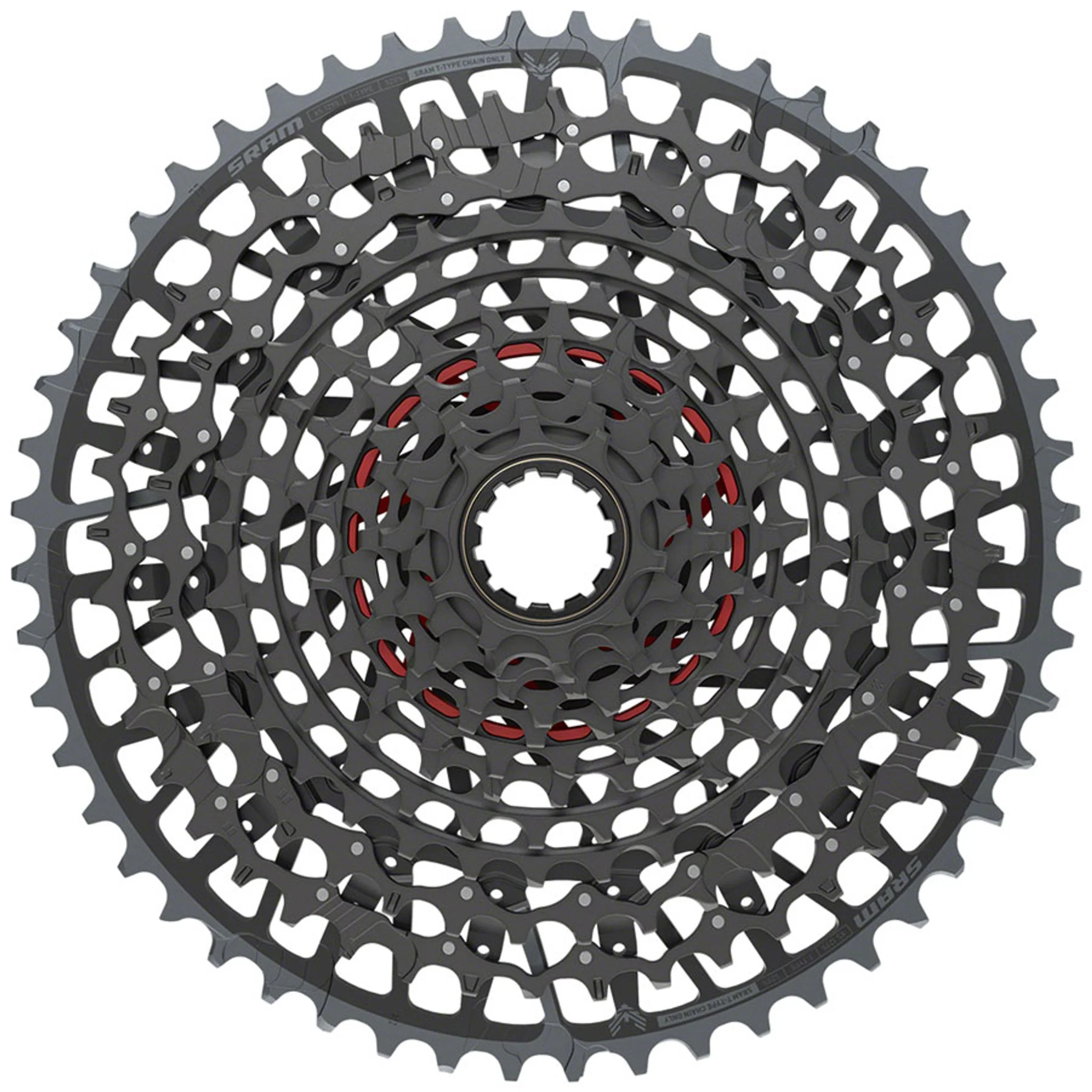 X0 Eagle T-Type Ebike AXS Groupset - 104BCD 34T, Derailleur, Shifter, 10-52t Cassette, Clip-On Guard, Arms not included - Image 2