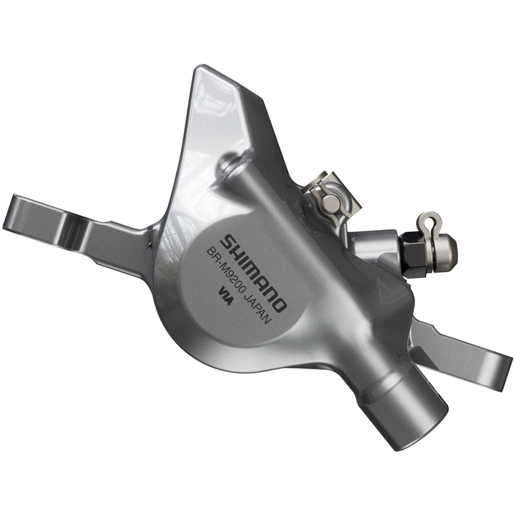 Shimano XTR BR-M9200 XC Disc Brake Caliper - Front or Rear, Post Mount, 2-Piston, Includes K04TI Metal Pads - Image 3