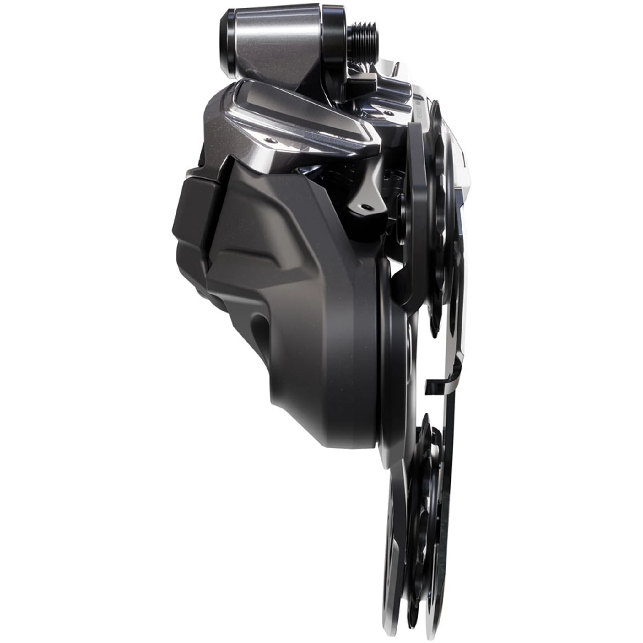 XTR RD-M9250-GS Di2 Wireless Rear Derailleur - 12-Speed, Medium Cage, Shadow ES, Black/Gray - Image 4