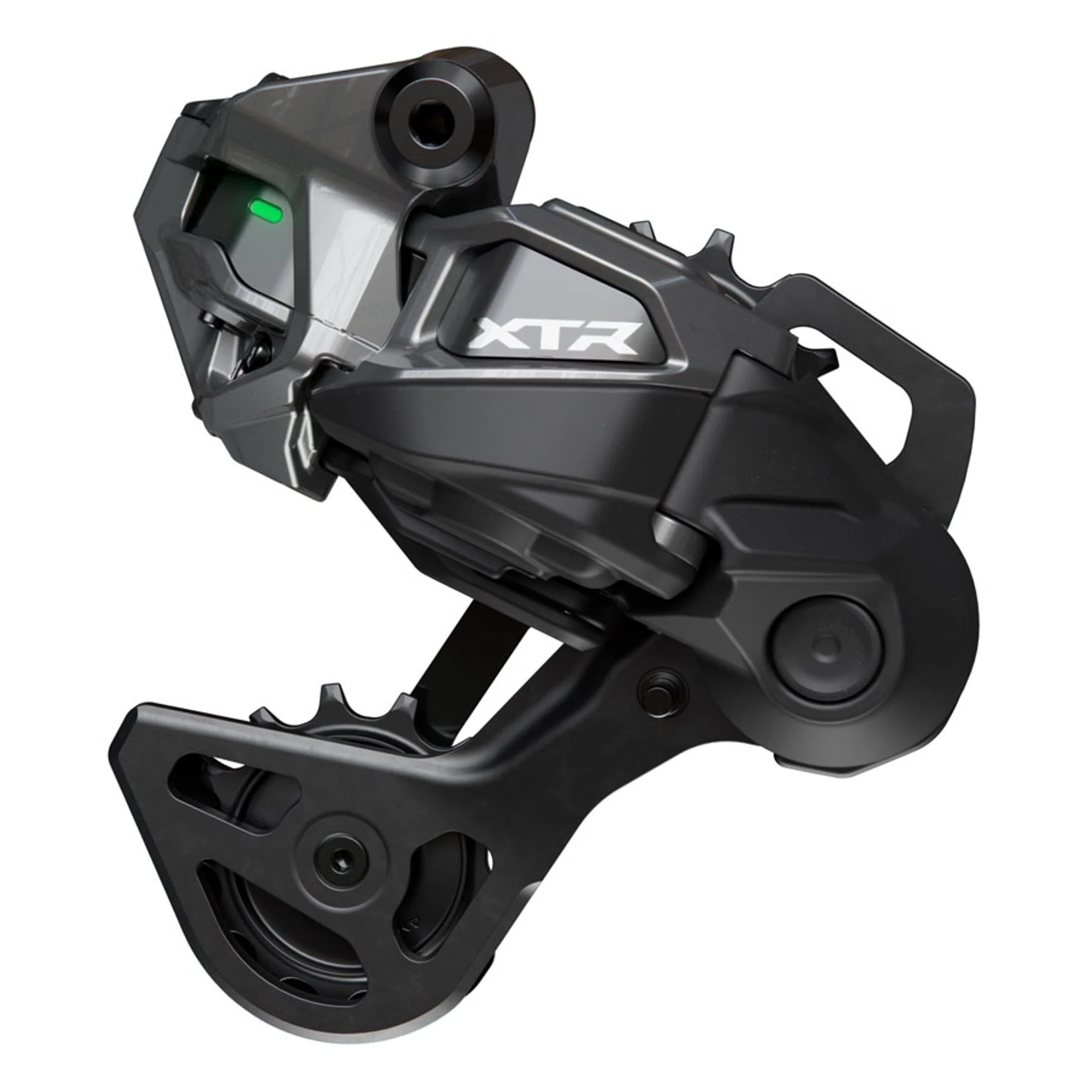 XTR RD-M9250-GS Di2 Wireless Rear Derailleur - 12-Speed, Medium Cage, Shadow ES, Black/Gray - Image 5