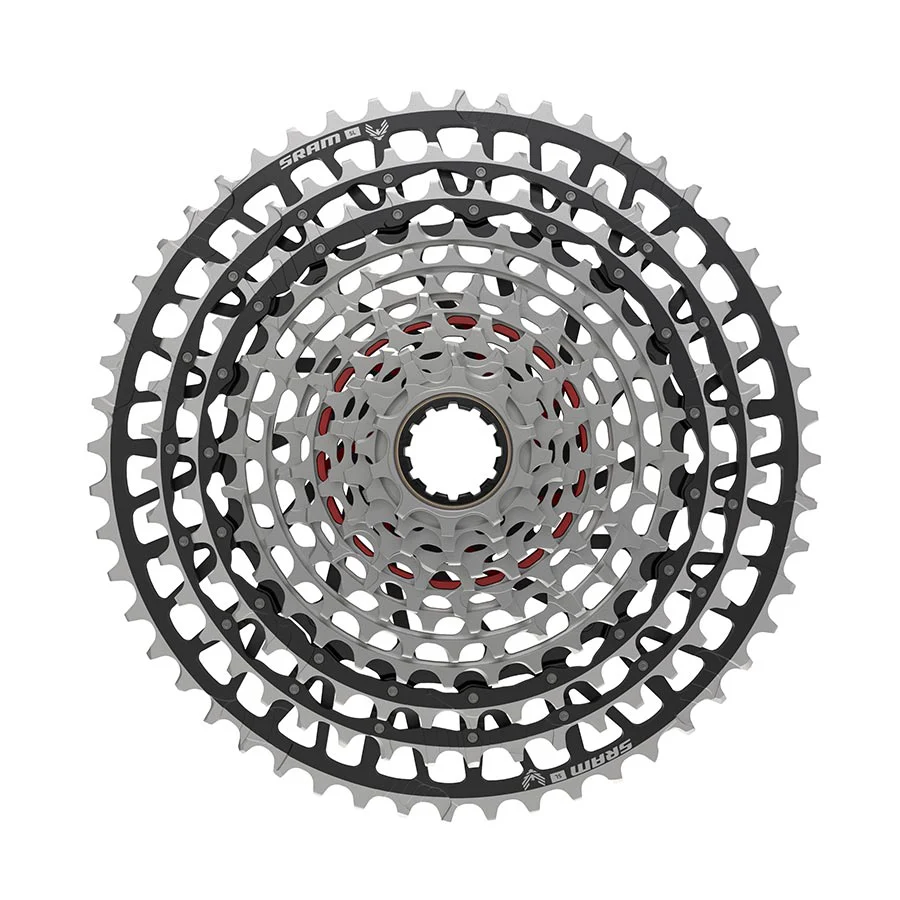 XX SL Eagle T-Type XS-1299 Cassette - 12-Speed, 10-52t, For XD Driver, Silver/Black