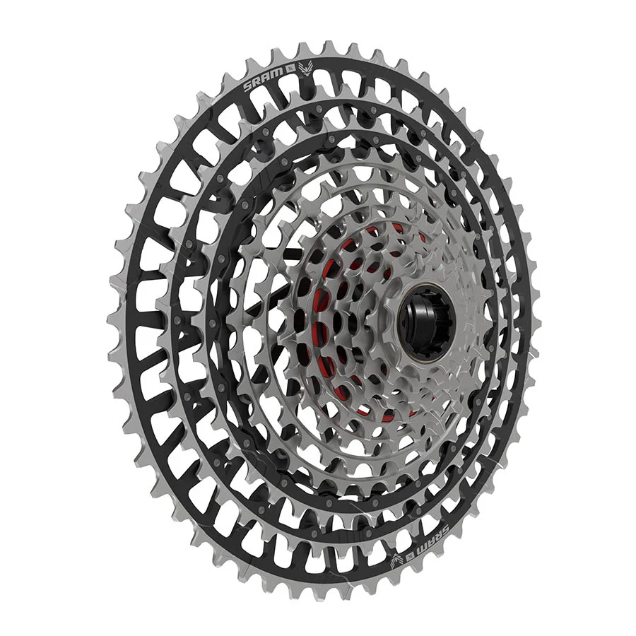 XX SL Eagle T-Type XS-1299 Cassette - 12-Speed, 10-52t, For XD Driver, Silver/Black - Image 2