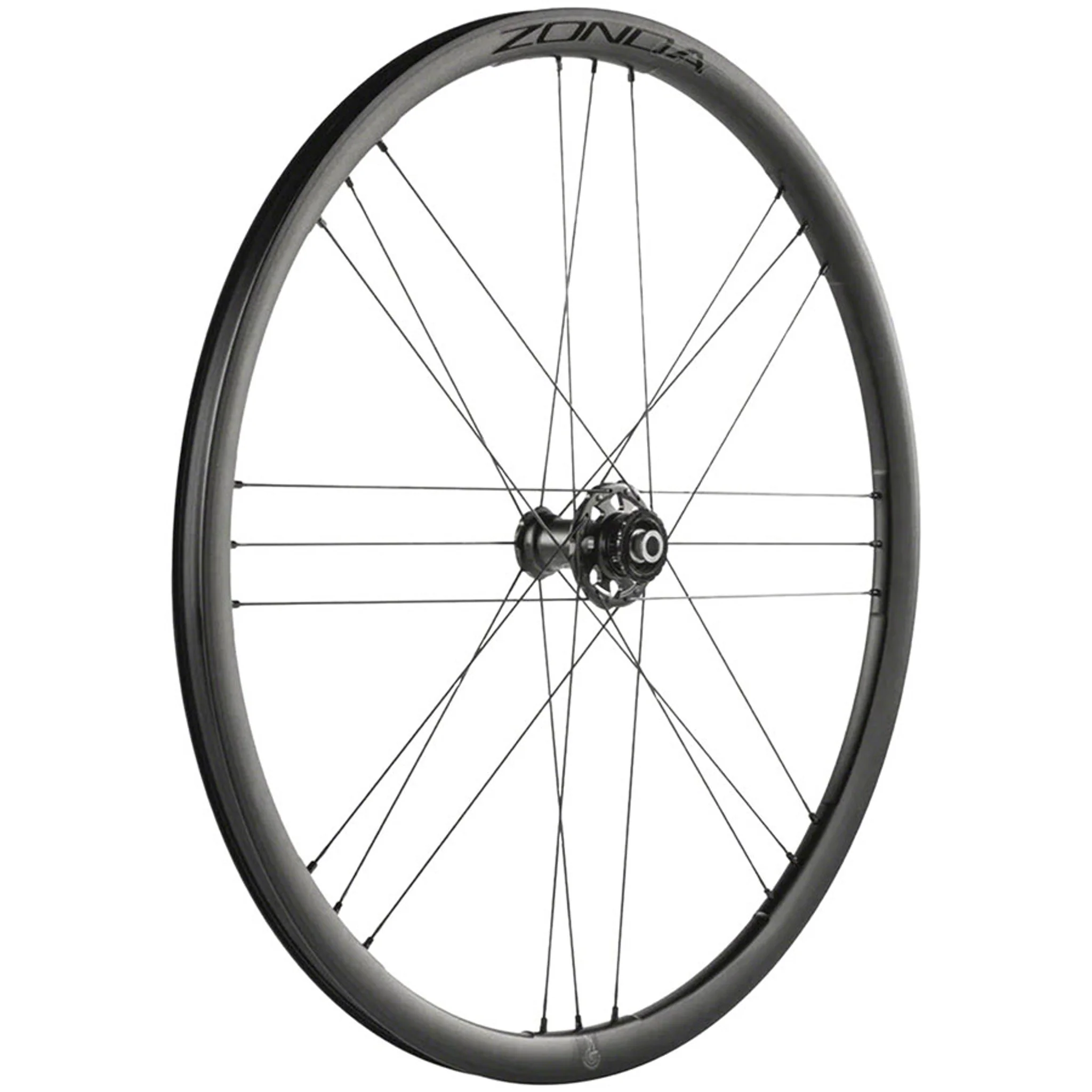 Zonda GT Front Wheel - 700c, 12 x 100mm, Center-Lock, 2-Way Fit, Black - Image 2