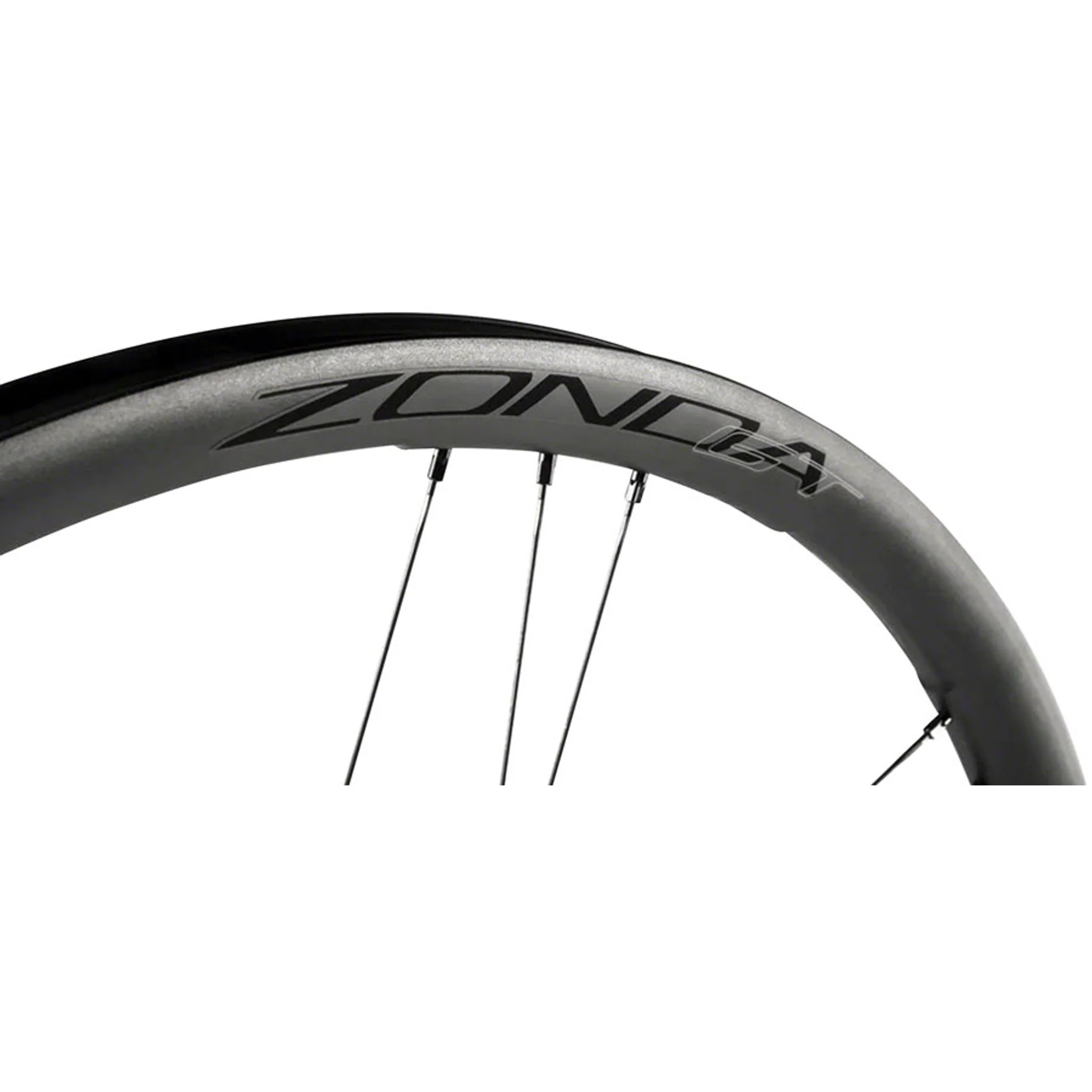 Zonda GT Front Wheel - 700c, 12 x 100mm, Center-Lock, 2-Way Fit, Black - Image 3