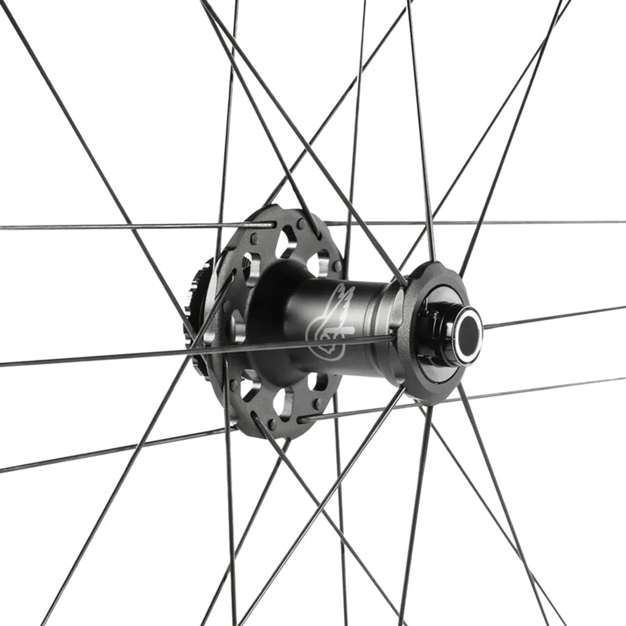 Zonda GT Front Wheel - 700c, 12 x 100mm, Center-Lock, 2-Way Fit, Black - Image 4